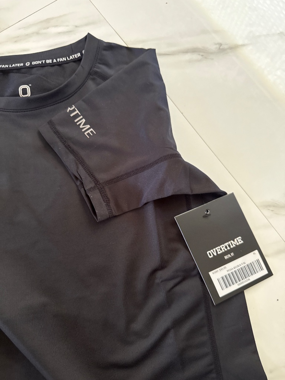 Overtime Valid Compression Tee - Picture 8 of 8